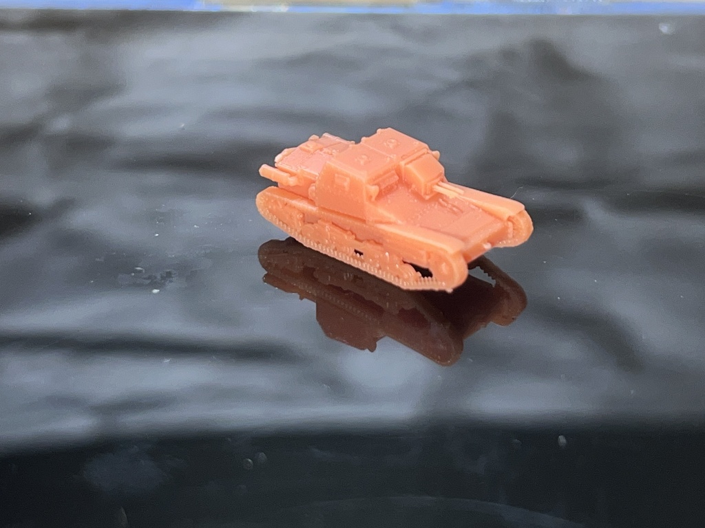 1660 1/144 35M アンサルド( Ansaldo) 軽戦車