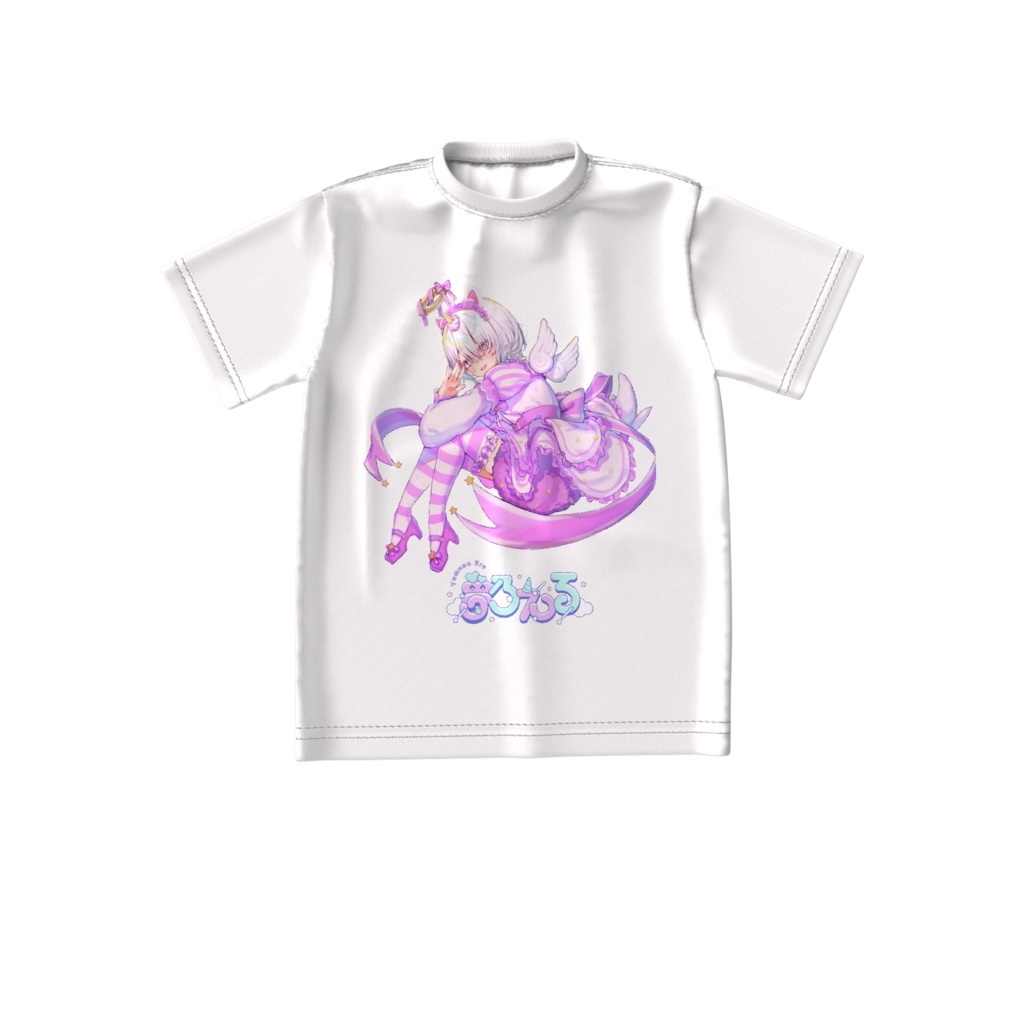 夢乃える公式ファングッズ - ビッグシルエットTシャツ