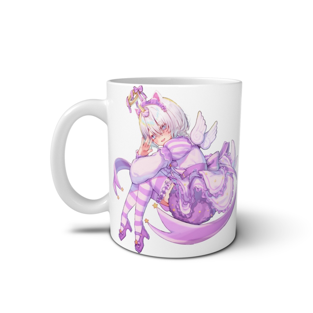 夢乃える公式ファングッズ~イラスト+ロゴ マグカップ~