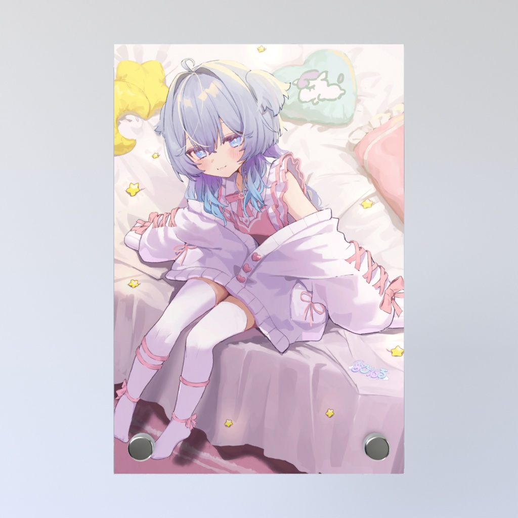 夢乃えるベッドシットアクリルフォトパネル