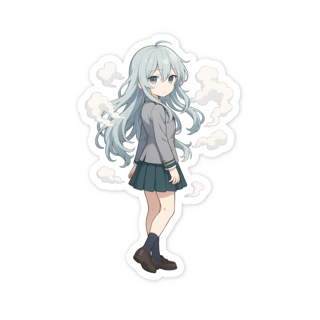 逆巻煙羅 ステッカー①