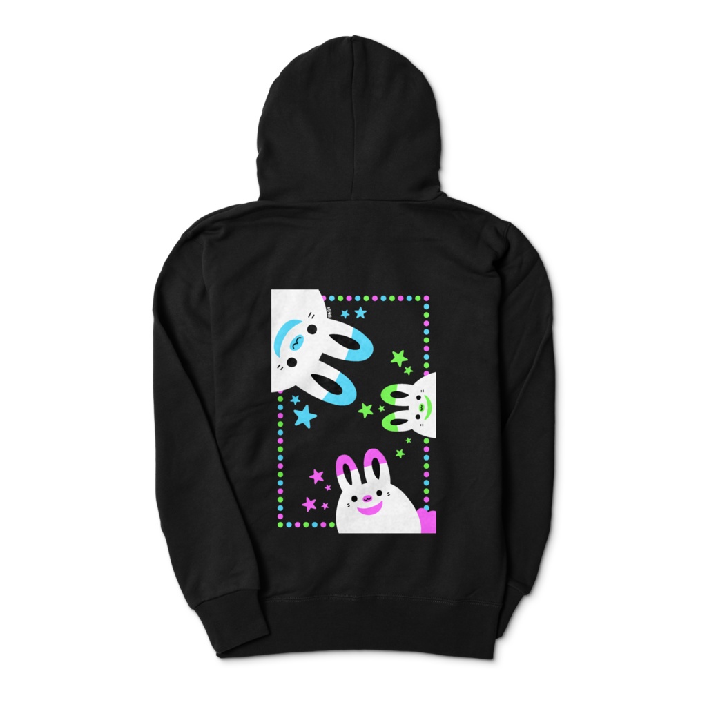 つきのわうさぎパーカー