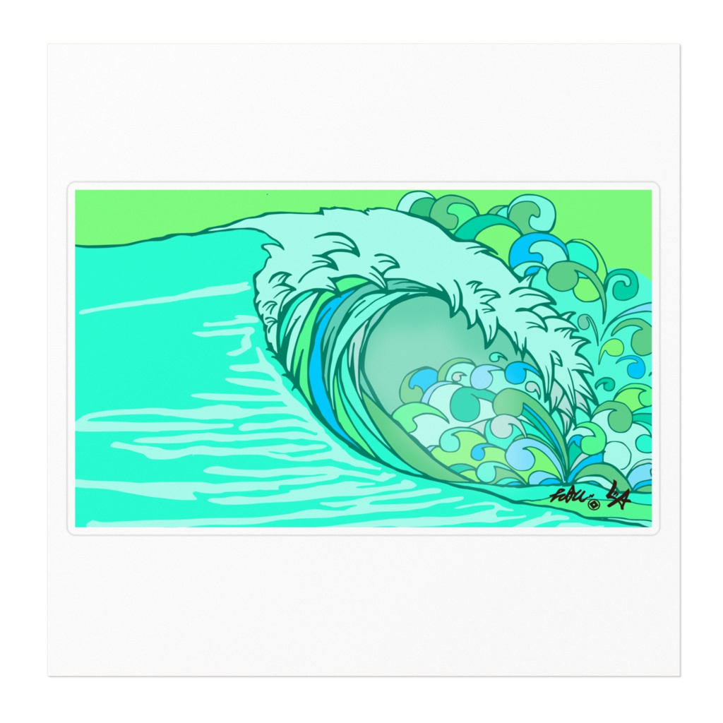 NEW NIPPON STYLE WAVE ART