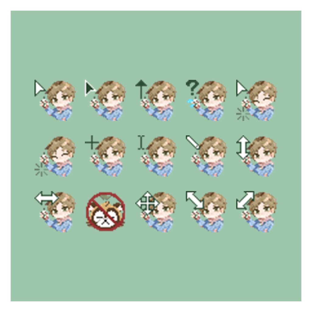 [非公式]うらたぬき-マウスカーソル