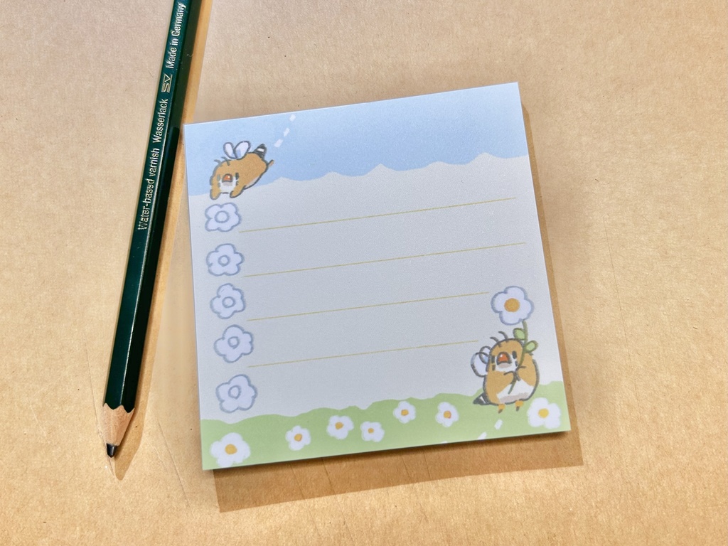 キンカはちちゃん、やることリストメモ帳