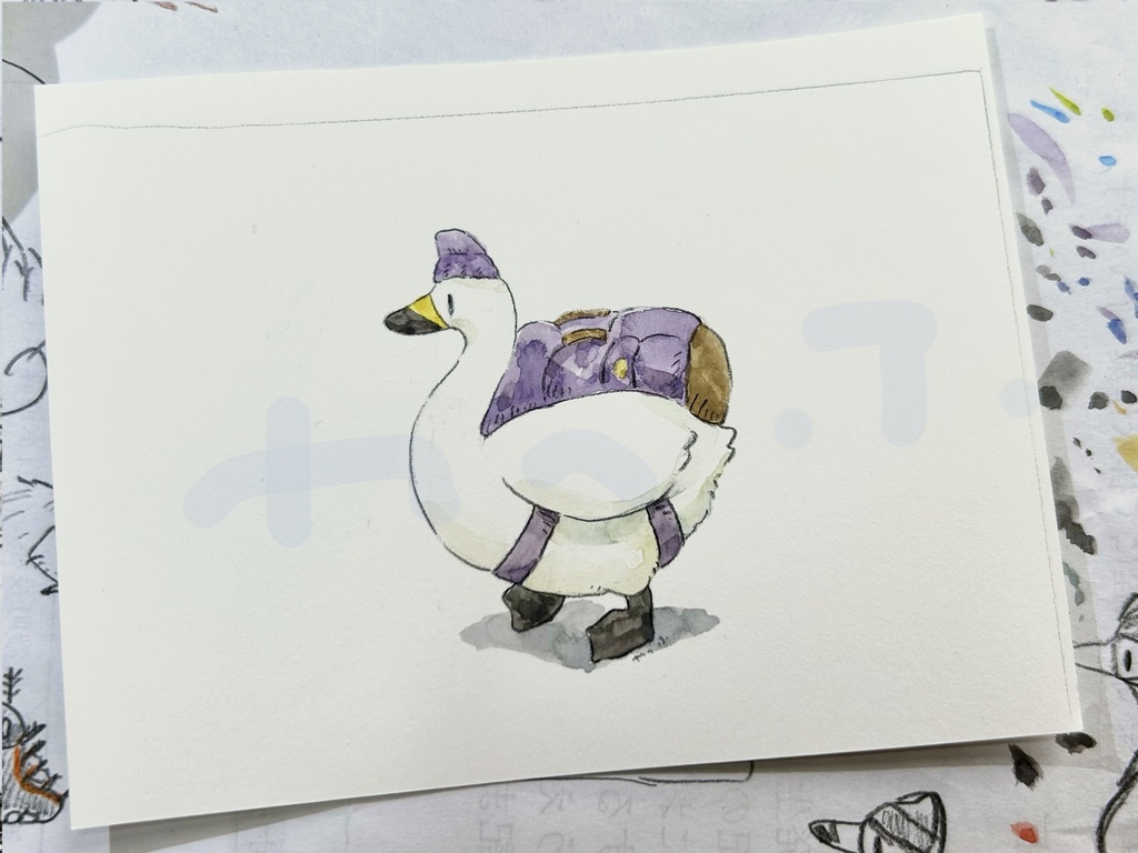 秋の小鳥事変2025 【原画】