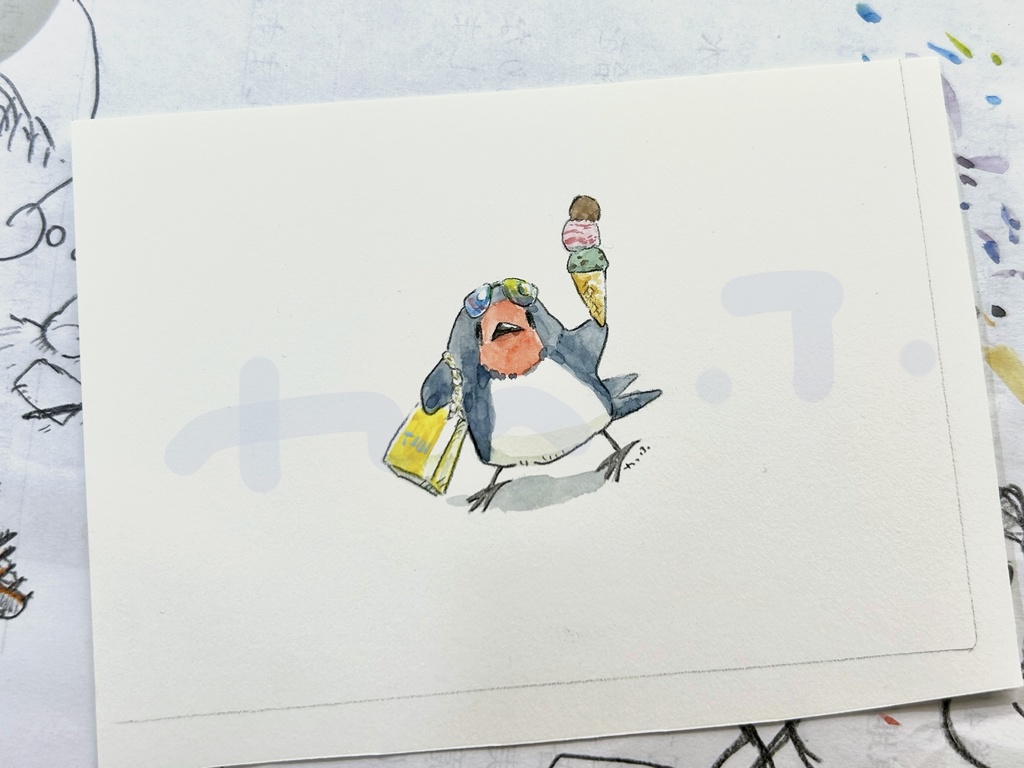 秋の小鳥事変2025 【原画】