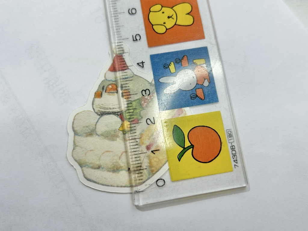 クリスマスケーキな小鳥たち【シール】