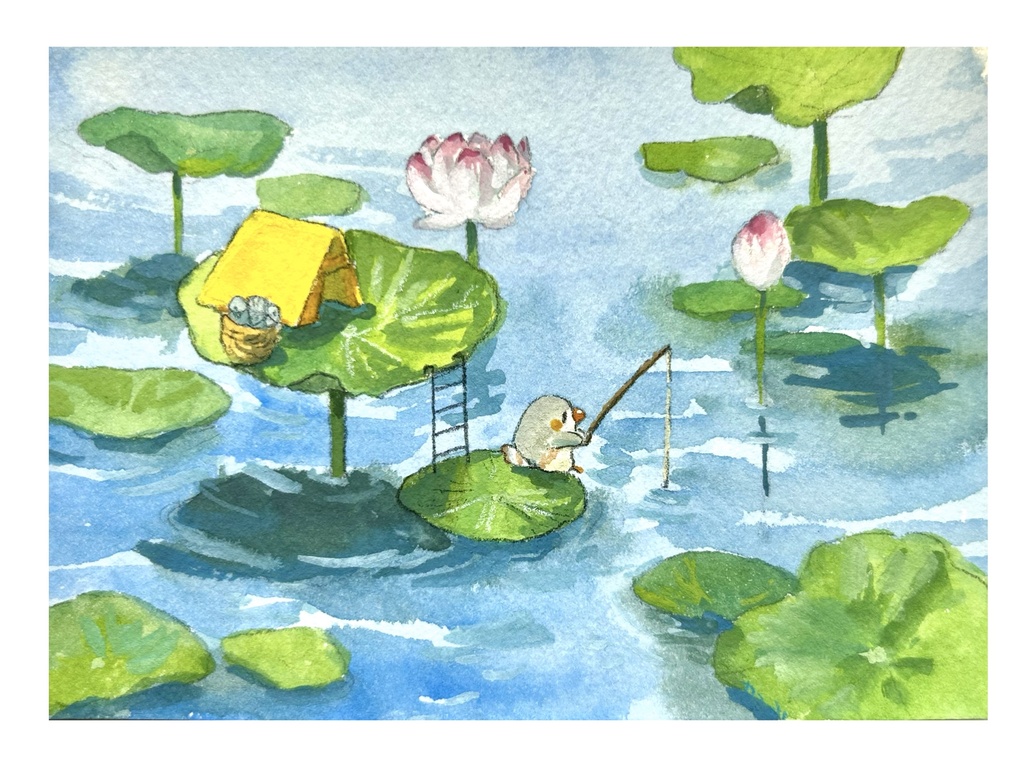 ハスの葉拠点