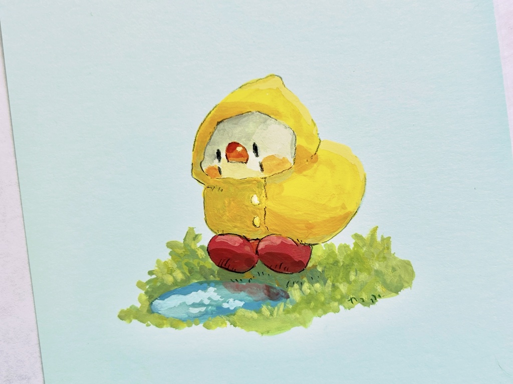 梅雨の小鳥たち3種
