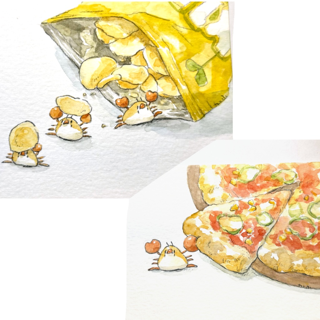 運ぶよキンカニちゃん