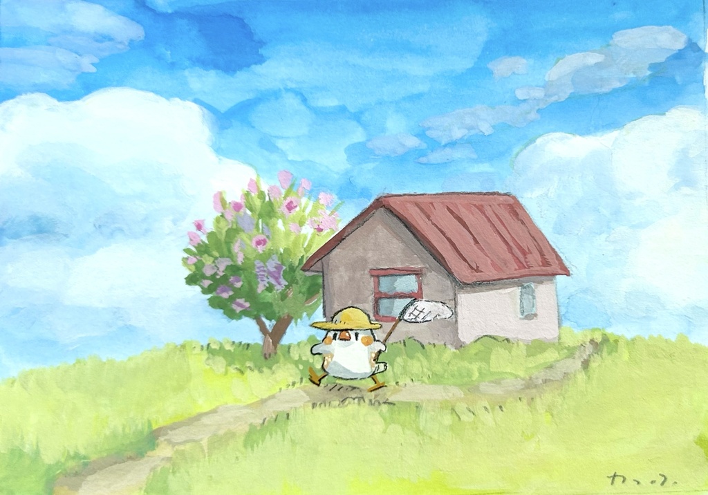 ムクゲのあるおうち