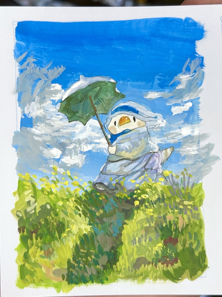 キンカ名画【額付き原画】