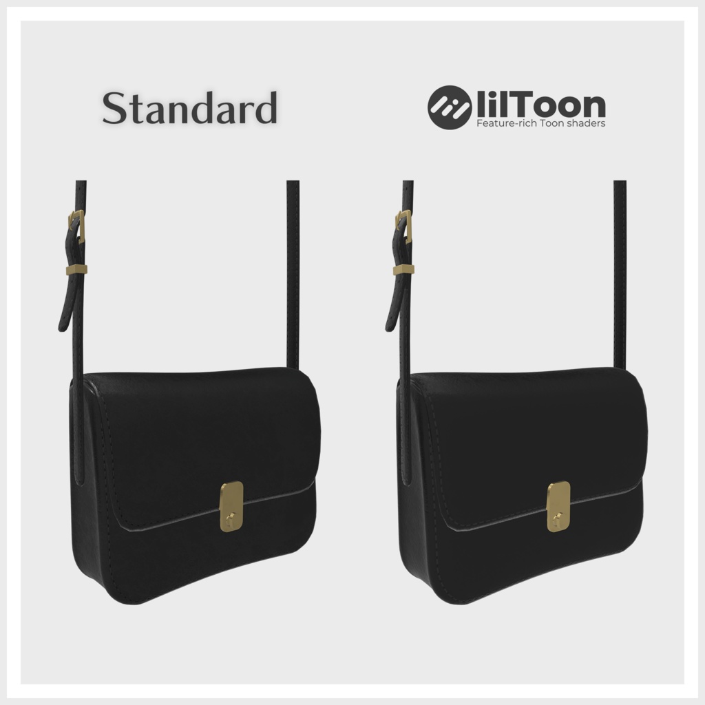 【VRChat】大人のショルダーバッグ【PB対応】