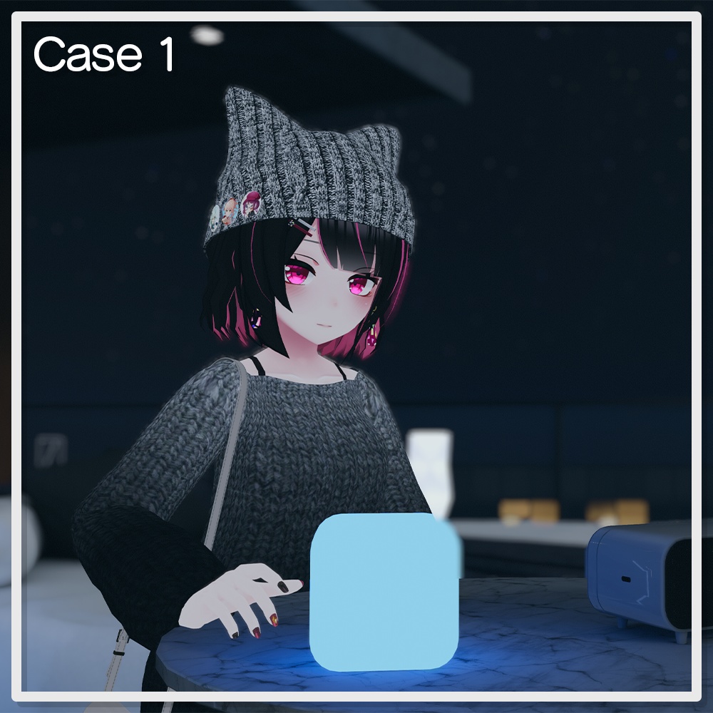 ふにふに猫耳ニット帽【PB対応】