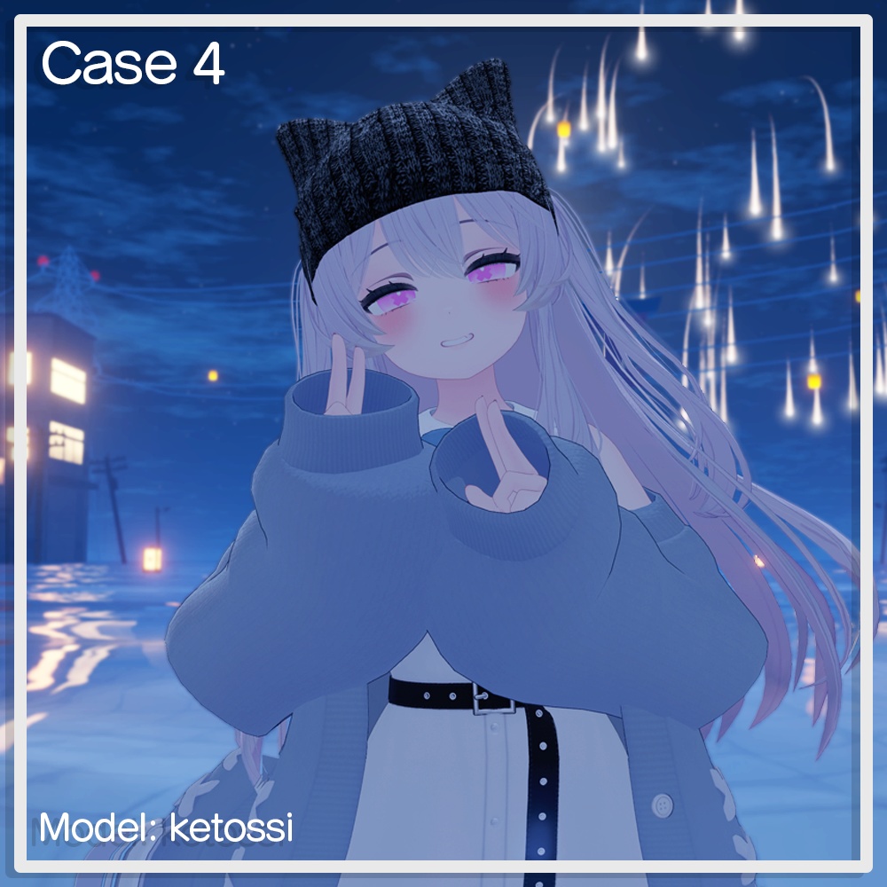 ふにふに猫耳ニット帽【PB対応】