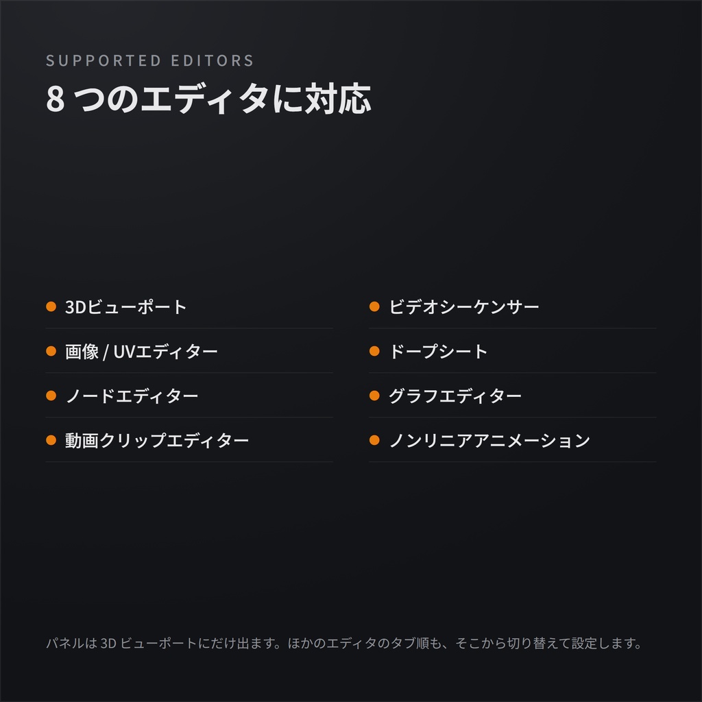 【無料】BlenderのNパネル タブ並び替えアドオン - Sidebar Tweaks