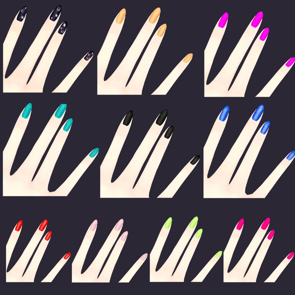 オリジナル3Dモデル「狼花」ver1.03