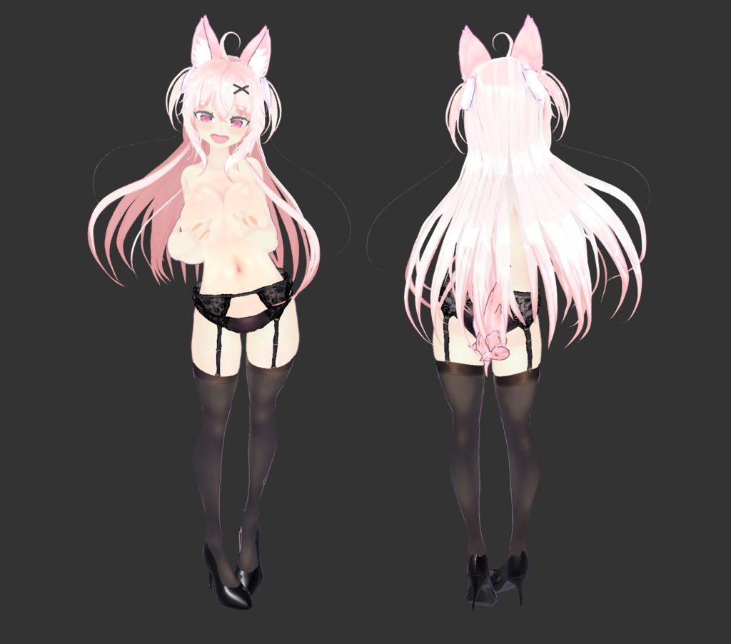 Cluster向けオリジナル3Dモデル「アイリ」 Ver1.03(VRM)