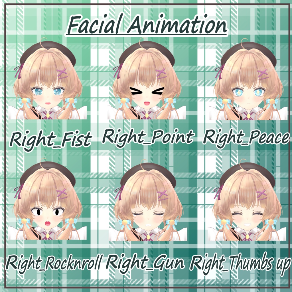 オリジナル3Dモデル「ホノミ」ver1.00