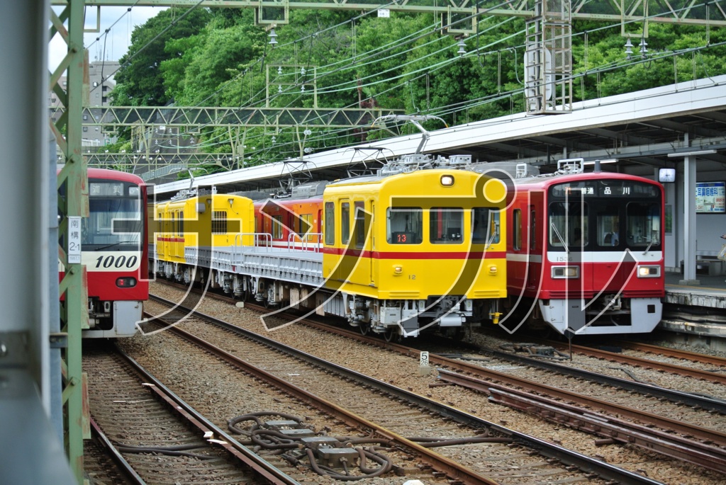 貴重!京急デト重連+デト15 5枚セット