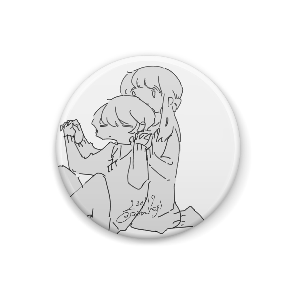 手遊びするバッジ(2種)