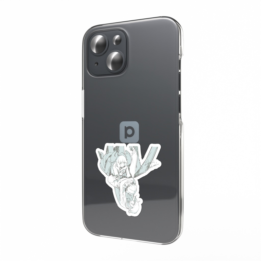 下が柔いと疑わぬステッカー