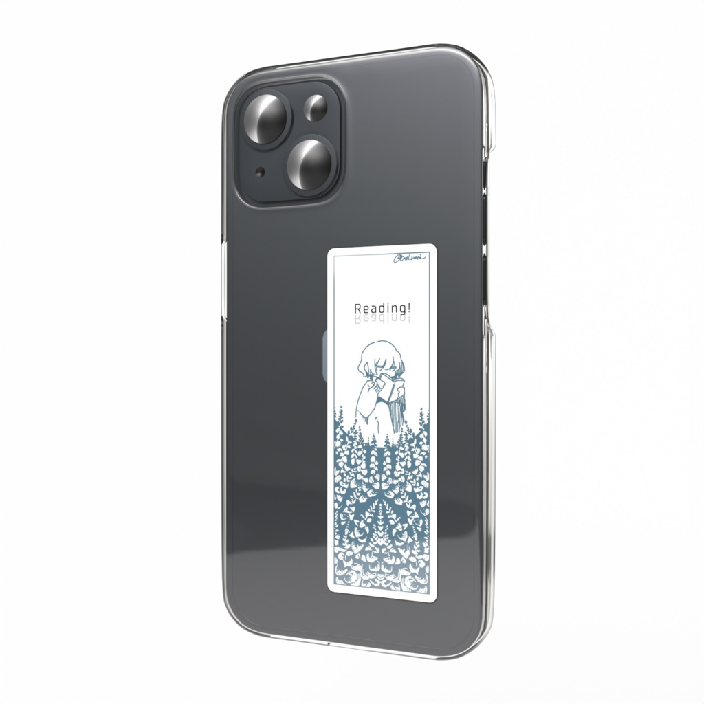 スマホステッカー：Reading