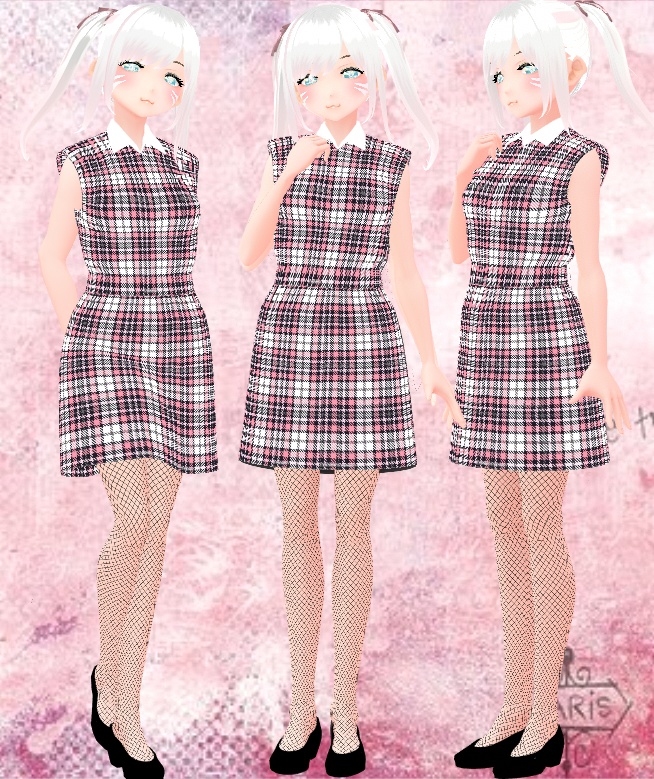 easter/summer pink dress