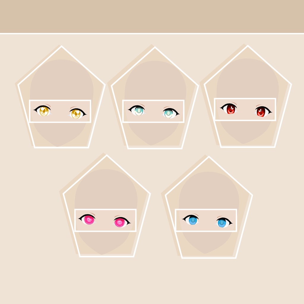 5 custom eyes
