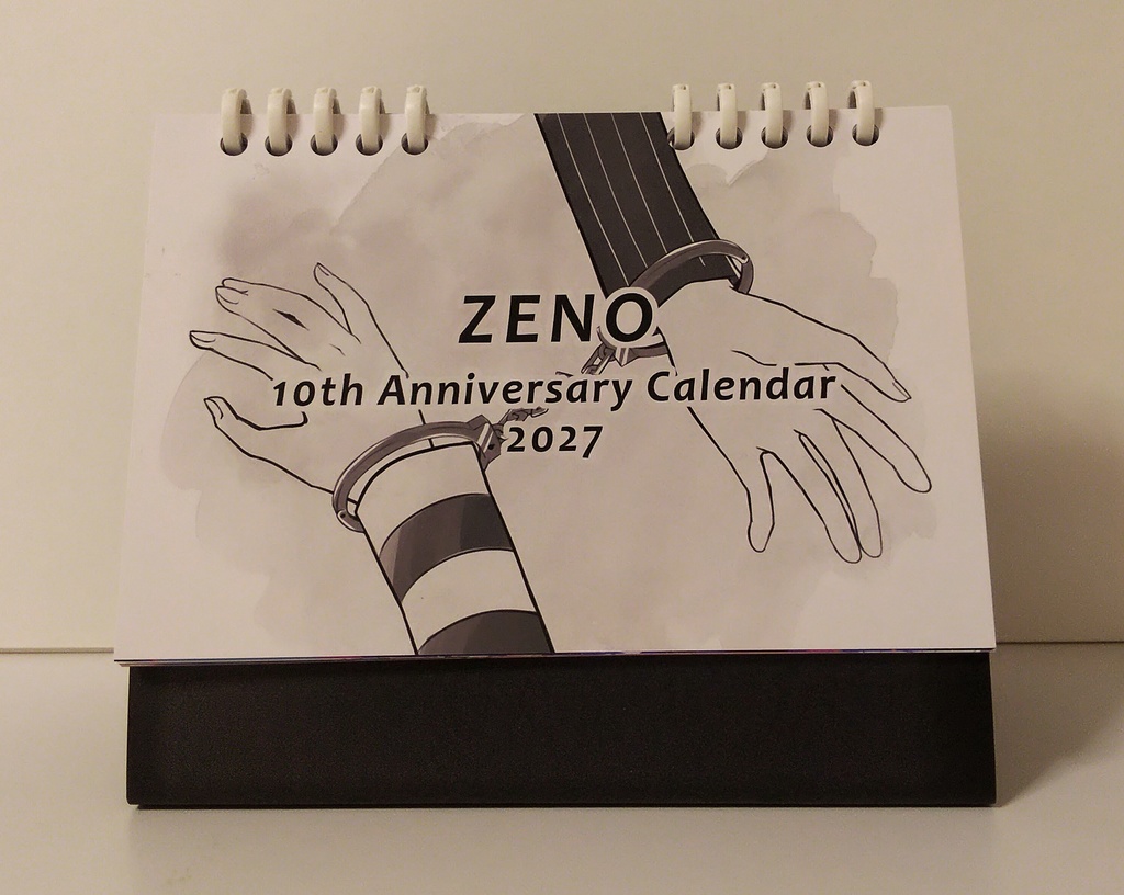 【ZENO】10周年卓上カレンダー2027