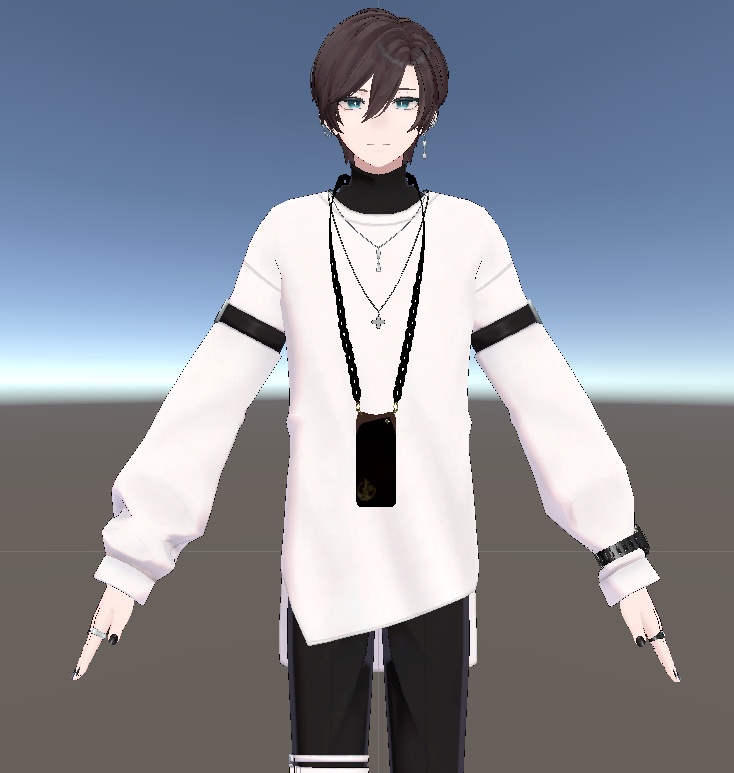 【VRChat 想定】スマホショルダー【AstreA】