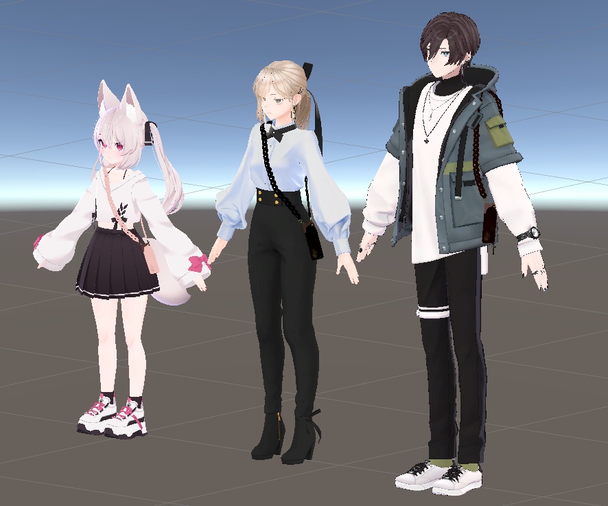 【VRChat 想定】スマホショルダー【AstreA】