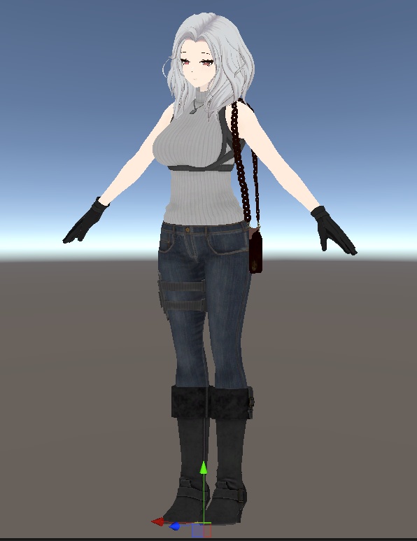 【VRChat 想定】スマホショルダー【AstreA】