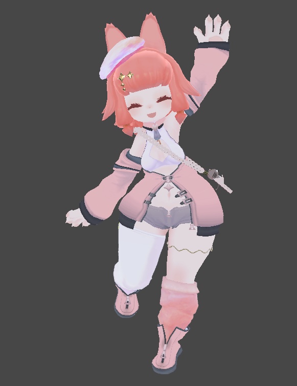 【VRChat 想定】スマホショルダー【AstreA】