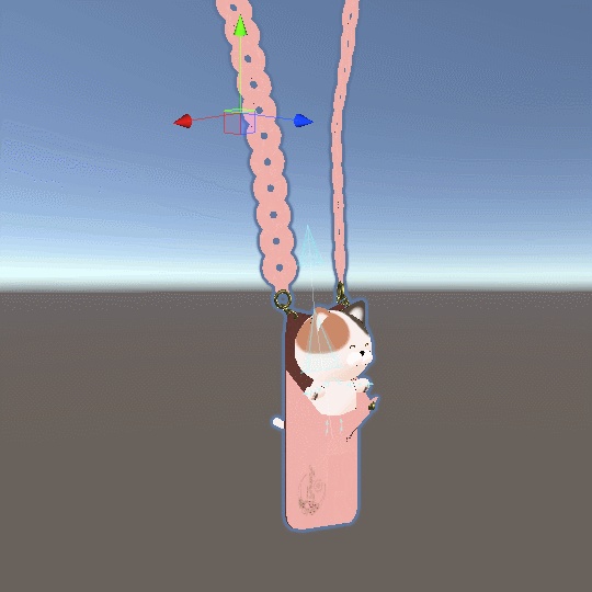 【VRChat 想定】スマホショルダー【AstreA】