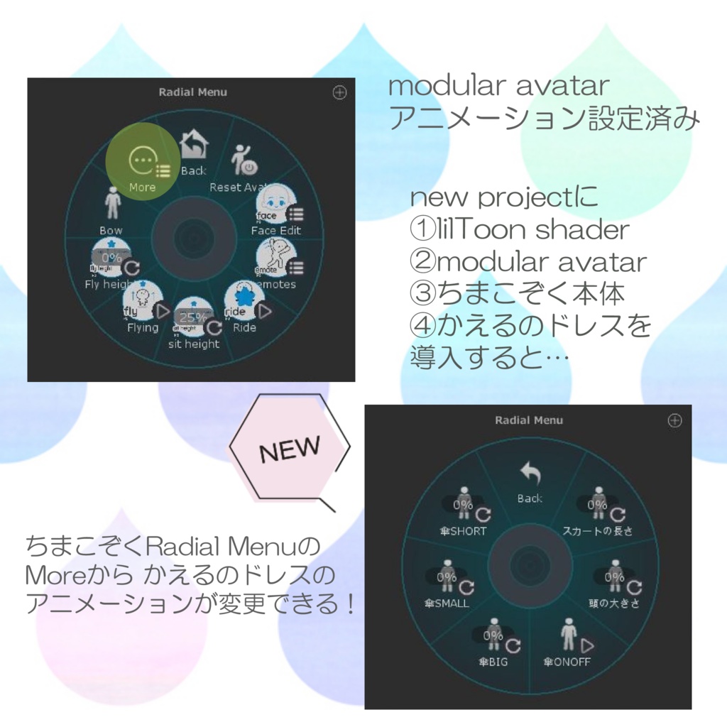 【ちまこぞく専用】けろけろかえるのドレス