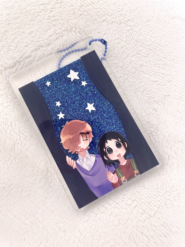 京チョコ夜空キーホルダー