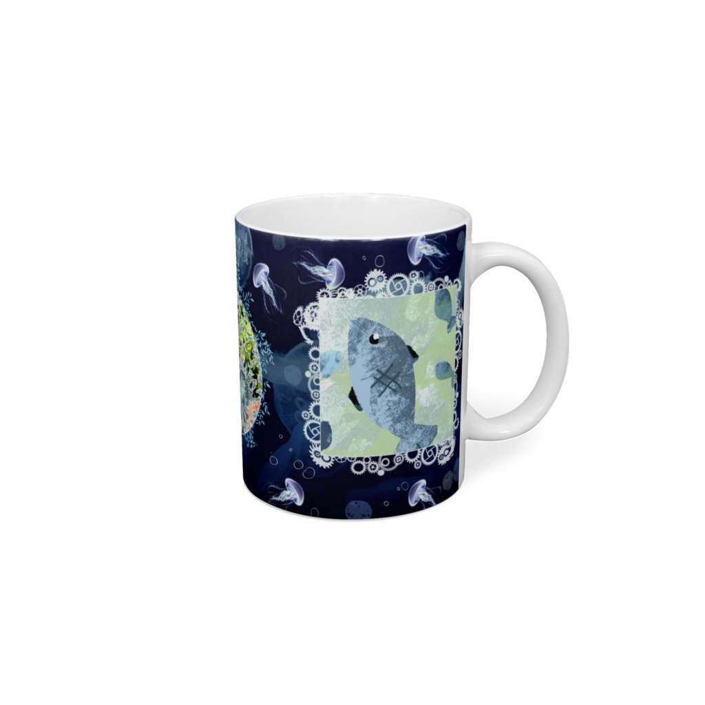 水色の魚シリーズ ~海の底~