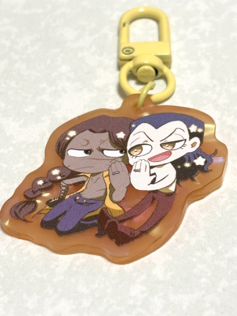 【結婚指輪アクキー】ラバデボ