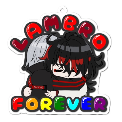 LAMBRO FOREVERアクリルキーホルダー
