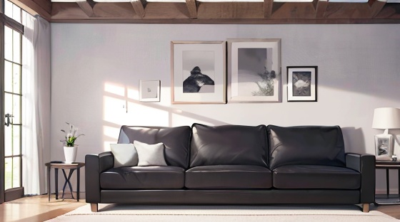 【無料あり】白黒メインの部屋 前景素材