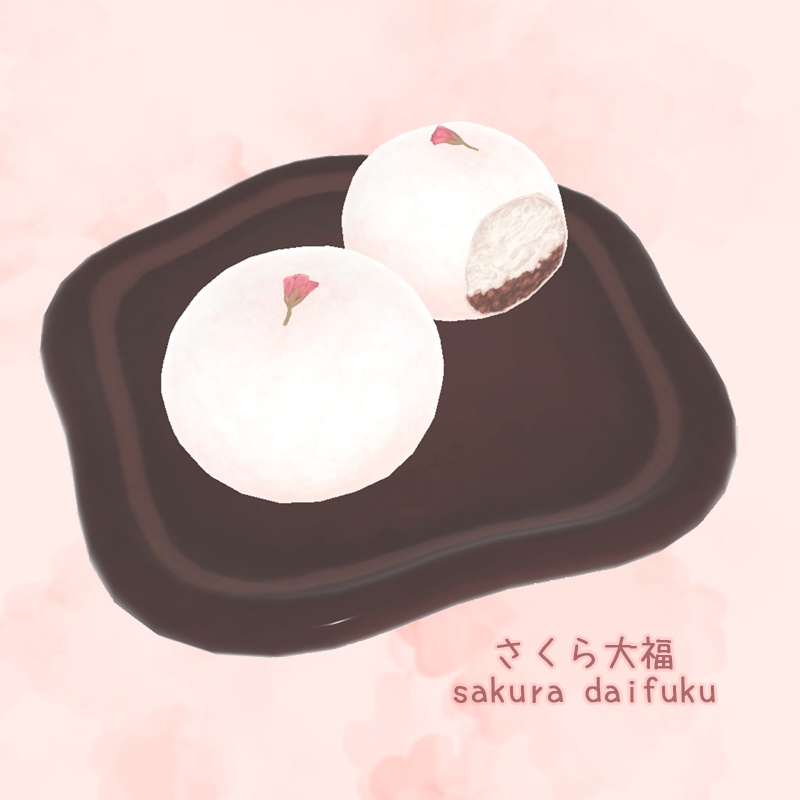 さくらアフタヌーンティー sakura afternoon tea 3D model