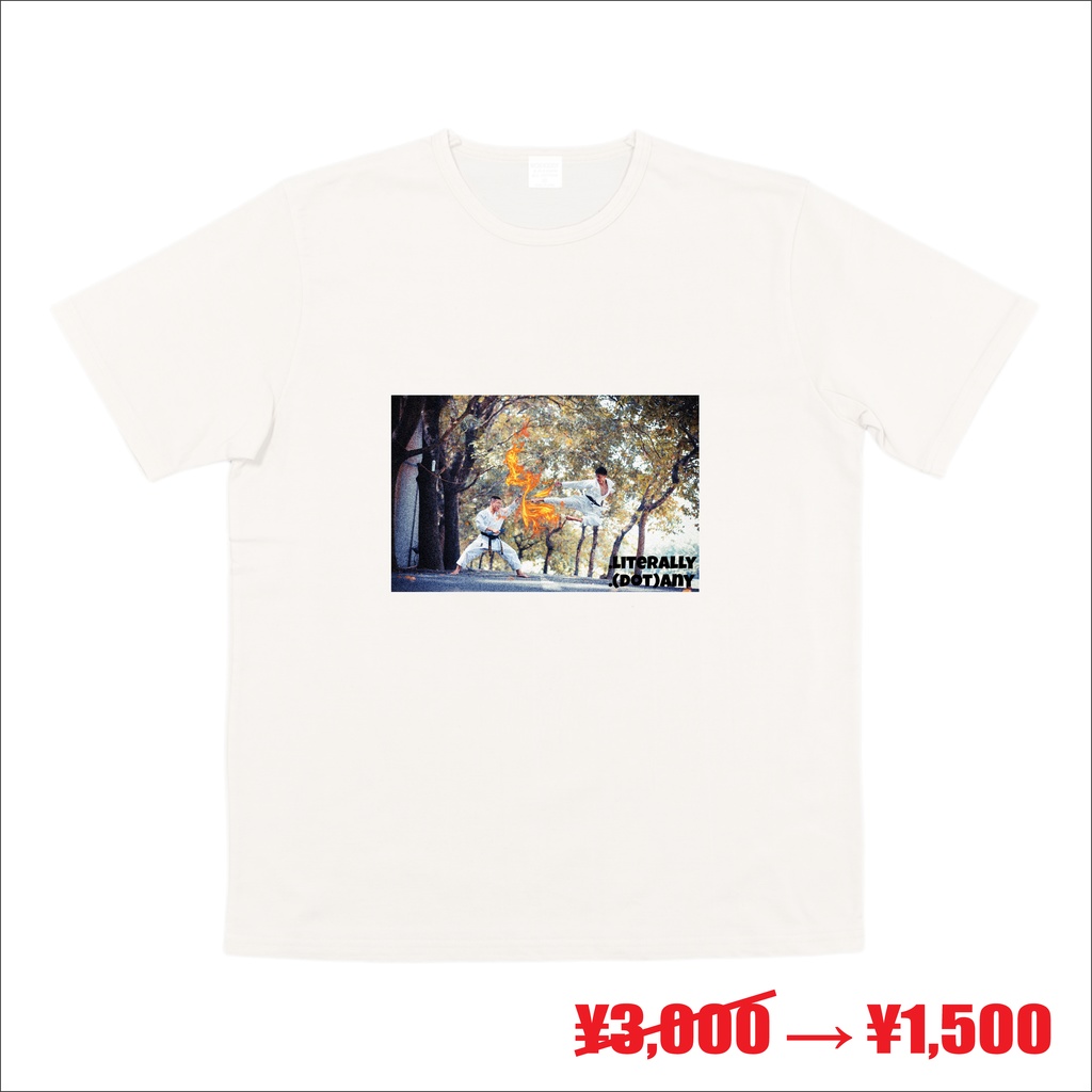 .literally KARATE T-shirt (XL)