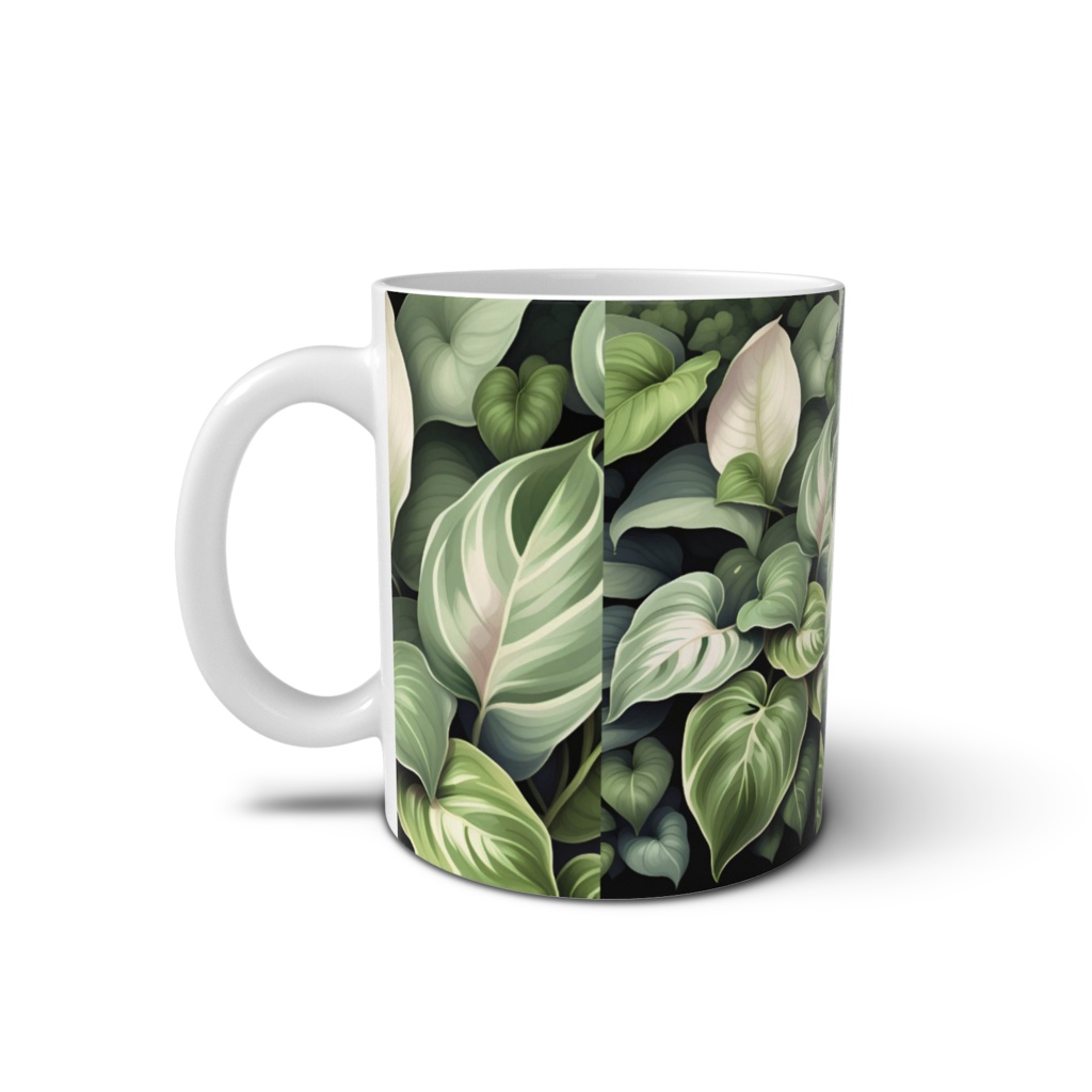 ポトスの葉マグ
