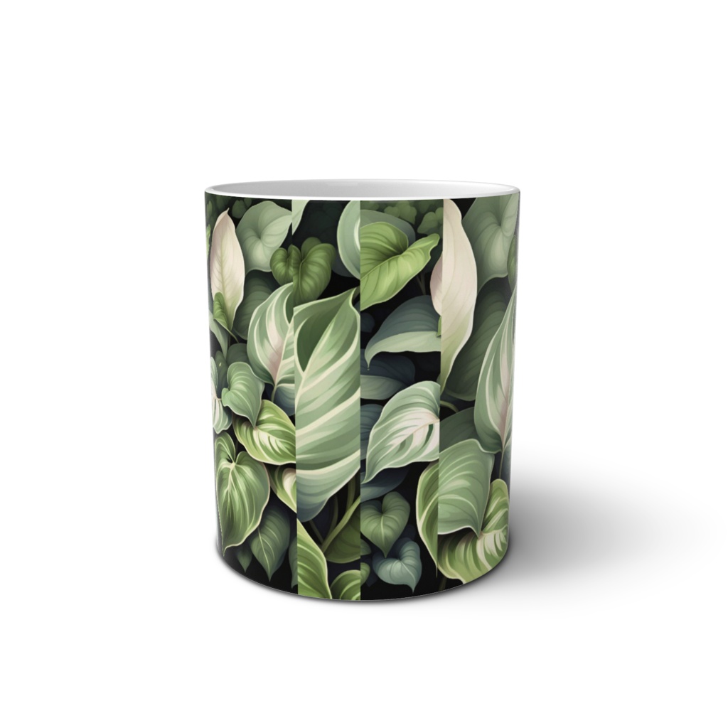 ポトスの葉マグ