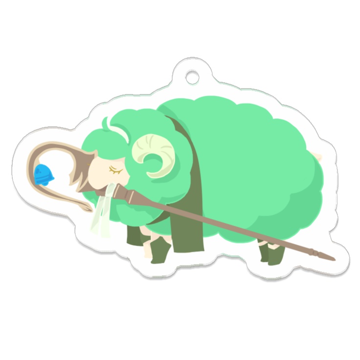 【FGO】ひつじのダビデアクリルストラップ（アクリルキーホルダー）