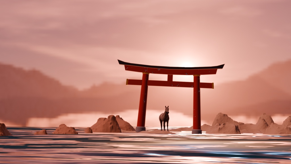 日本の鳥居 ⛩ Japanese Torii Gate