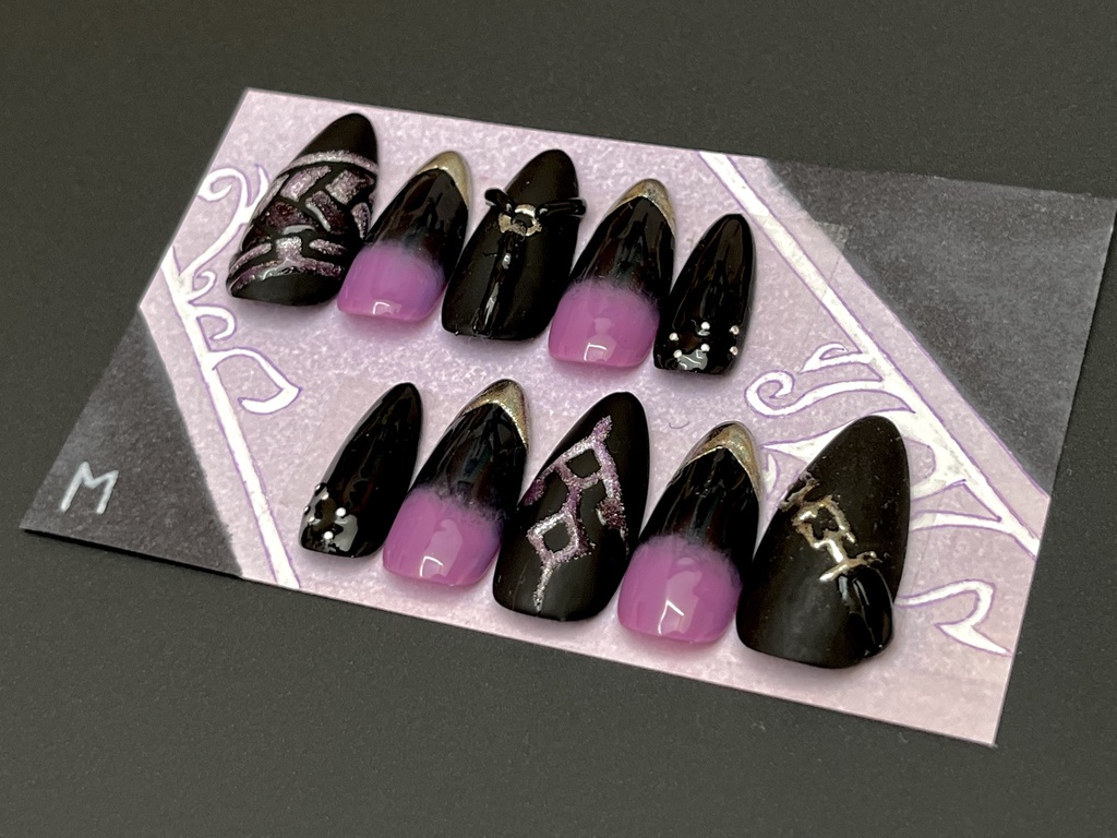 【無期迷都】概念ネイルチップ ゾーヤ