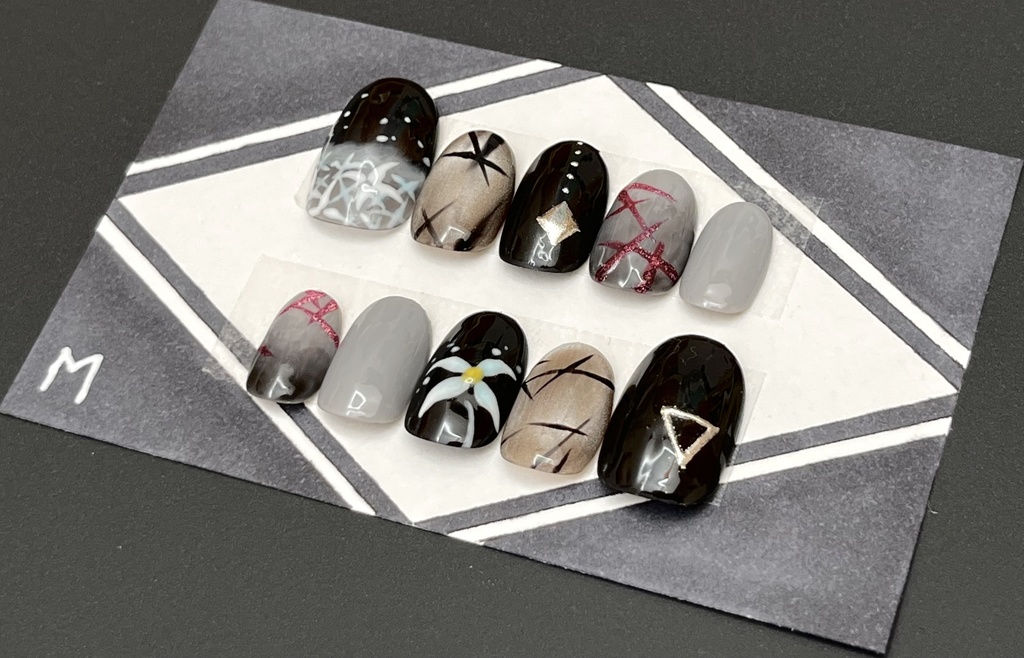 【無期迷都】概念ネイルチップ 局長